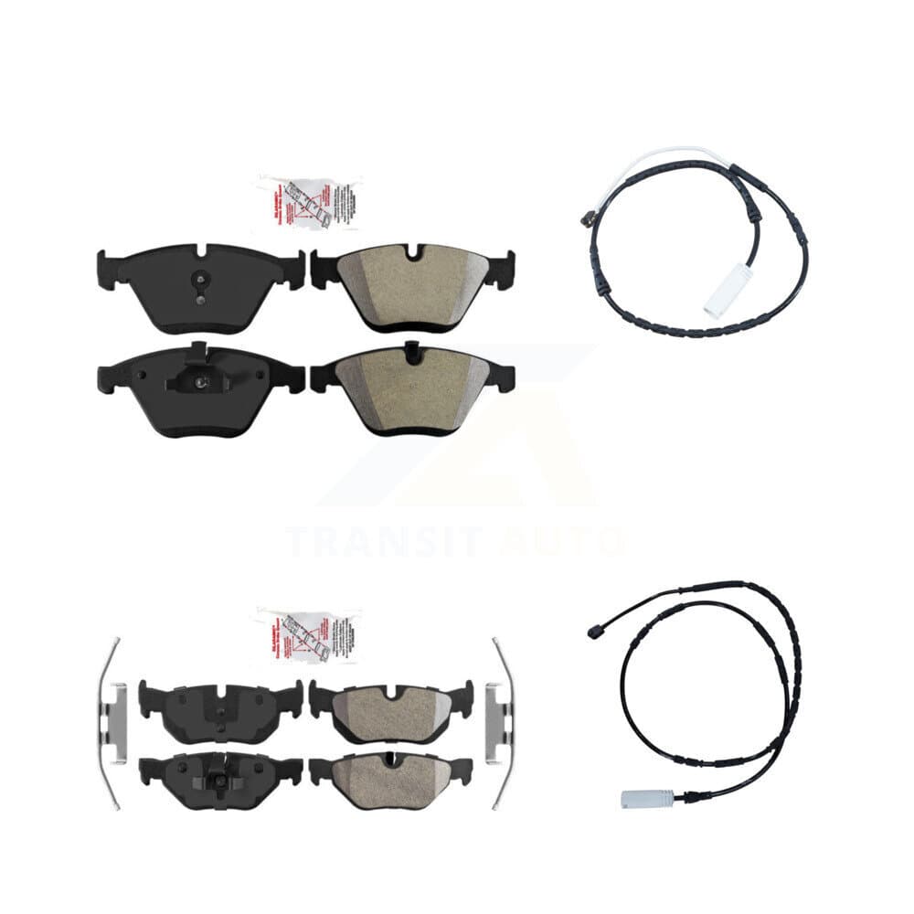 AmeriBRAKES - KNW-100053 - Front and Rear Disc Brake Pad Kits image 1