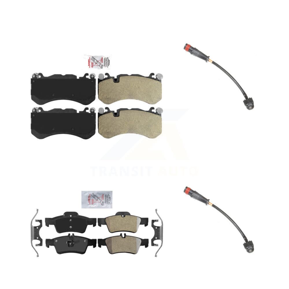 AmeriBRAKES - KNW-100060 - Front and Rear Disc Brake Pad Kits image 1