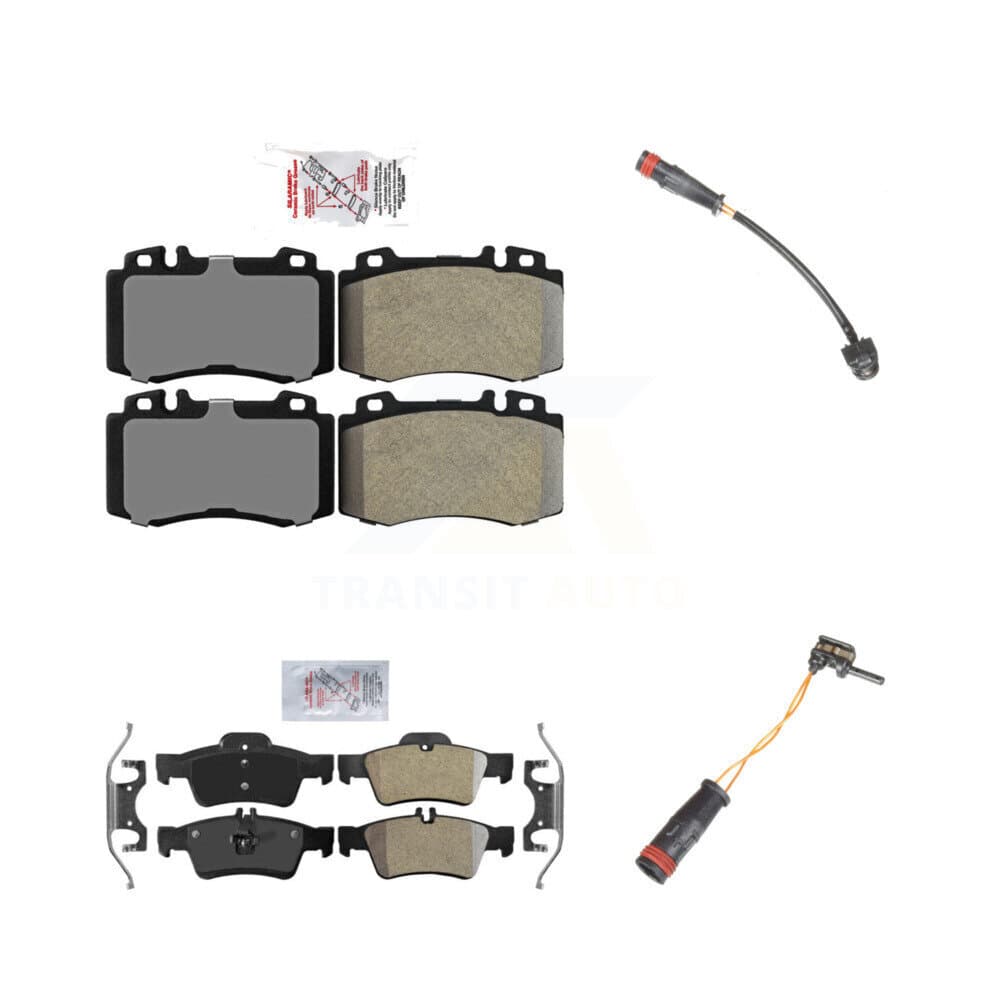 AmeriBRAKES - KNW-100068 - Front and Rear Disc Brake Pad Kits image 1