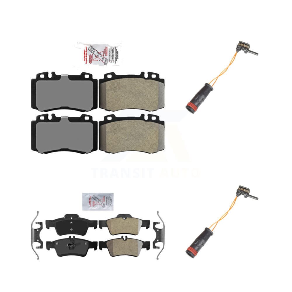 AmeriBRAKES - KNW-100069 - Front and Rear Disc Brake Pad Kits image 1