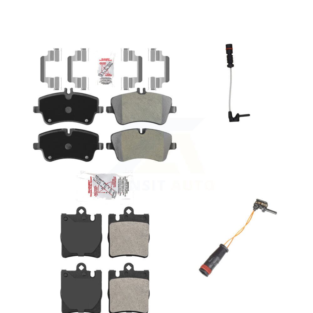 AmeriBRAKES - KNW-100075 - Front and Rear Disc Brake Pad Kits image 1