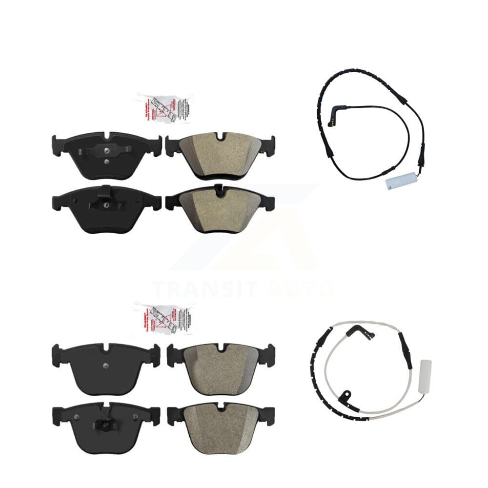 AmeriBRAKES - KNW-100078 - Front and Rear Disc Brake Pad Kits image 1