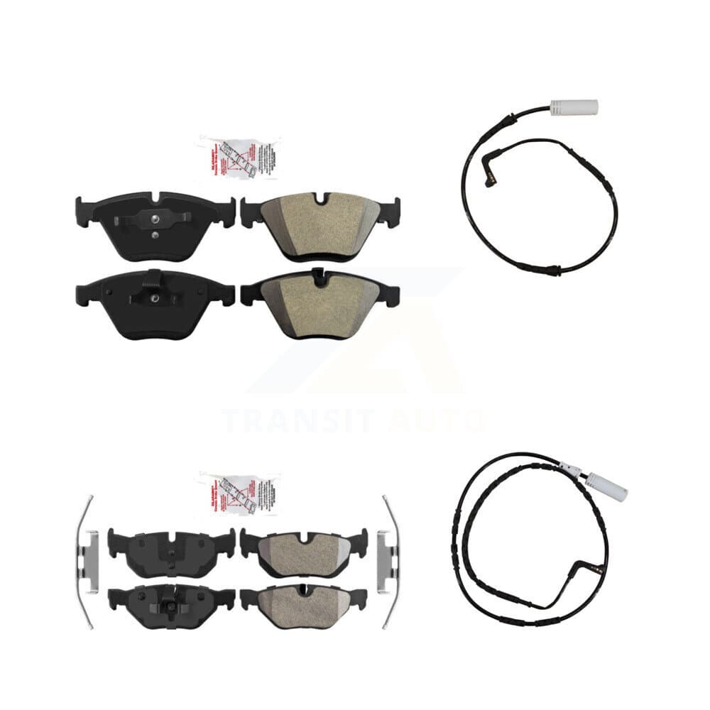 AmeriBRAKES - KNW-100112 - Front and Rear Disc Brake Pad Kits image 1