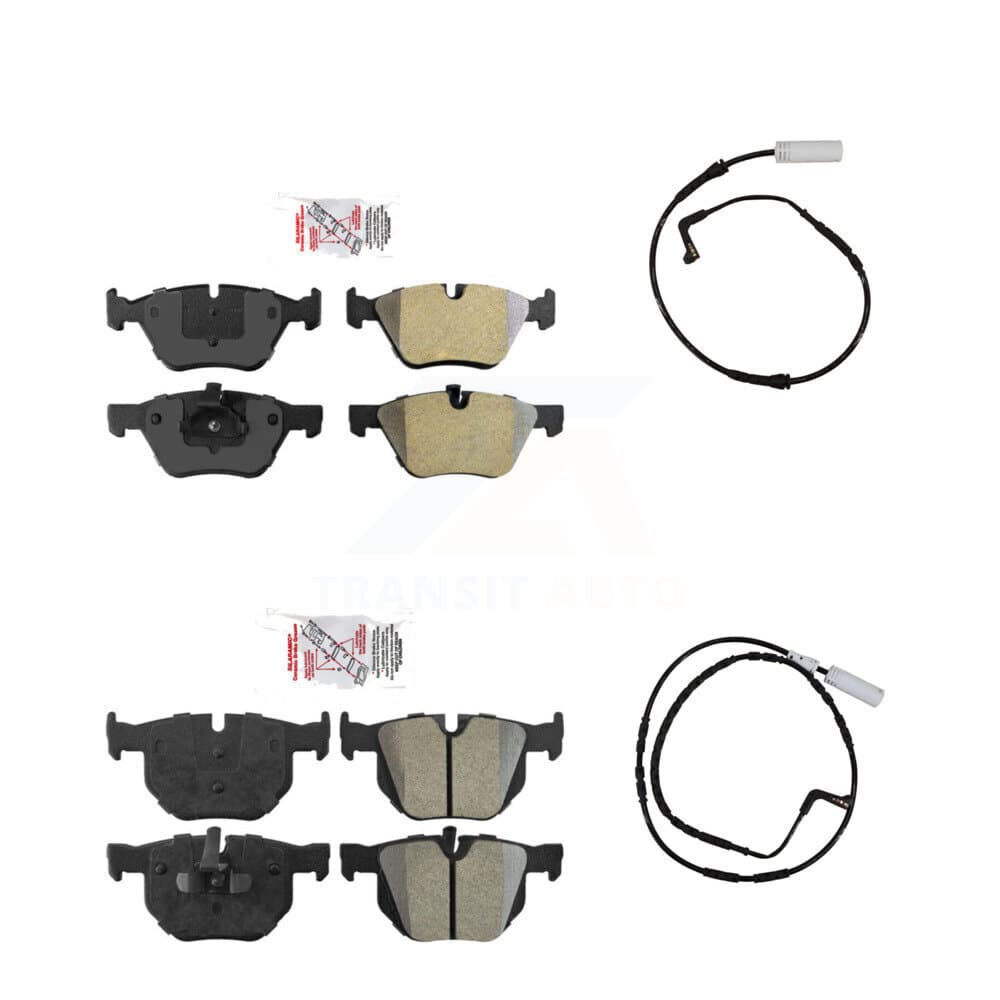 AmeriBRAKES - KNW-100116 - Front and Rear Disc Brake Pad Kits image 1
