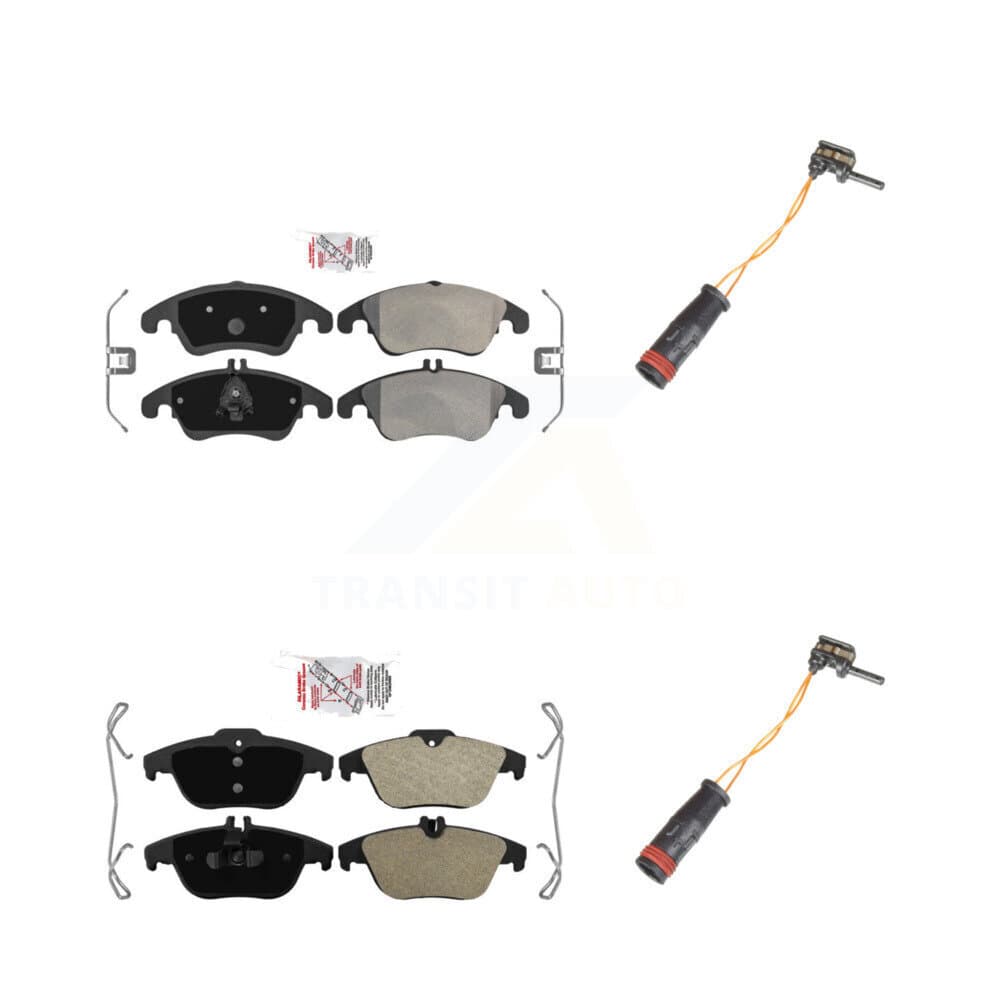 AmeriBRAKES - KNW-100118 - Front and Rear Disc Brake Pad Kits image 1