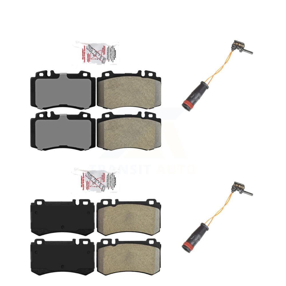AmeriBRAKES - KNW-100125 - Front and Rear Disc Brake Pad Kits image 1