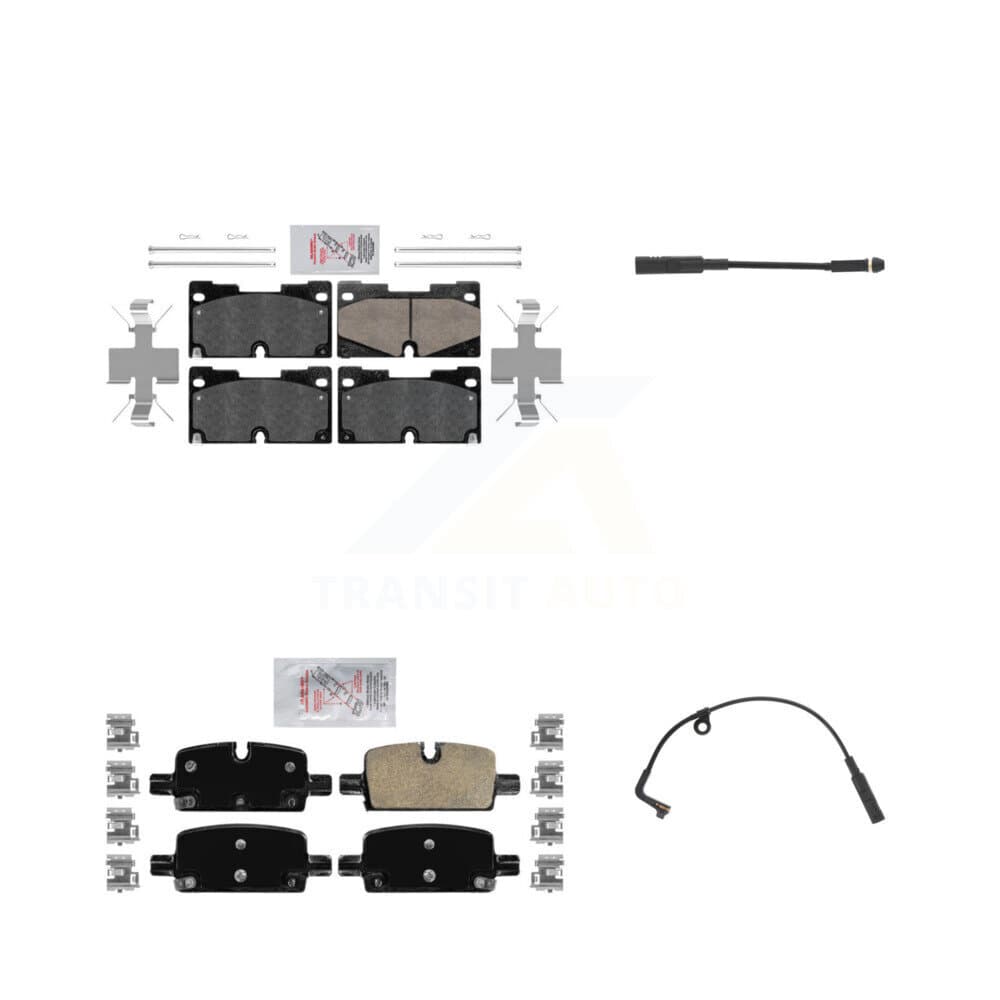 AmeriBRAKES - KNW-100177 - Front and Rear Disc Brake Pad Kits image 1