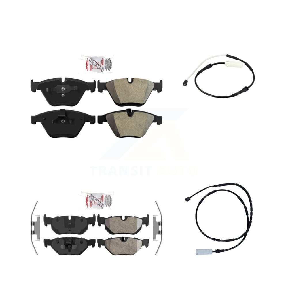 AmeriBRAKES - KNW-100179 - Front and Rear Disc Brake Pad Kits image 1