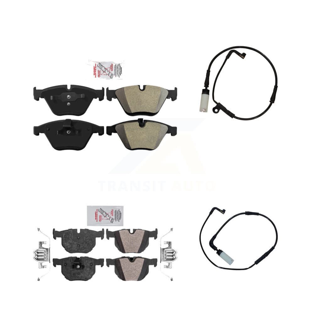 AmeriBRAKES - KNW-100180 - Front and Rear Disc Brake Pad Kits image 1