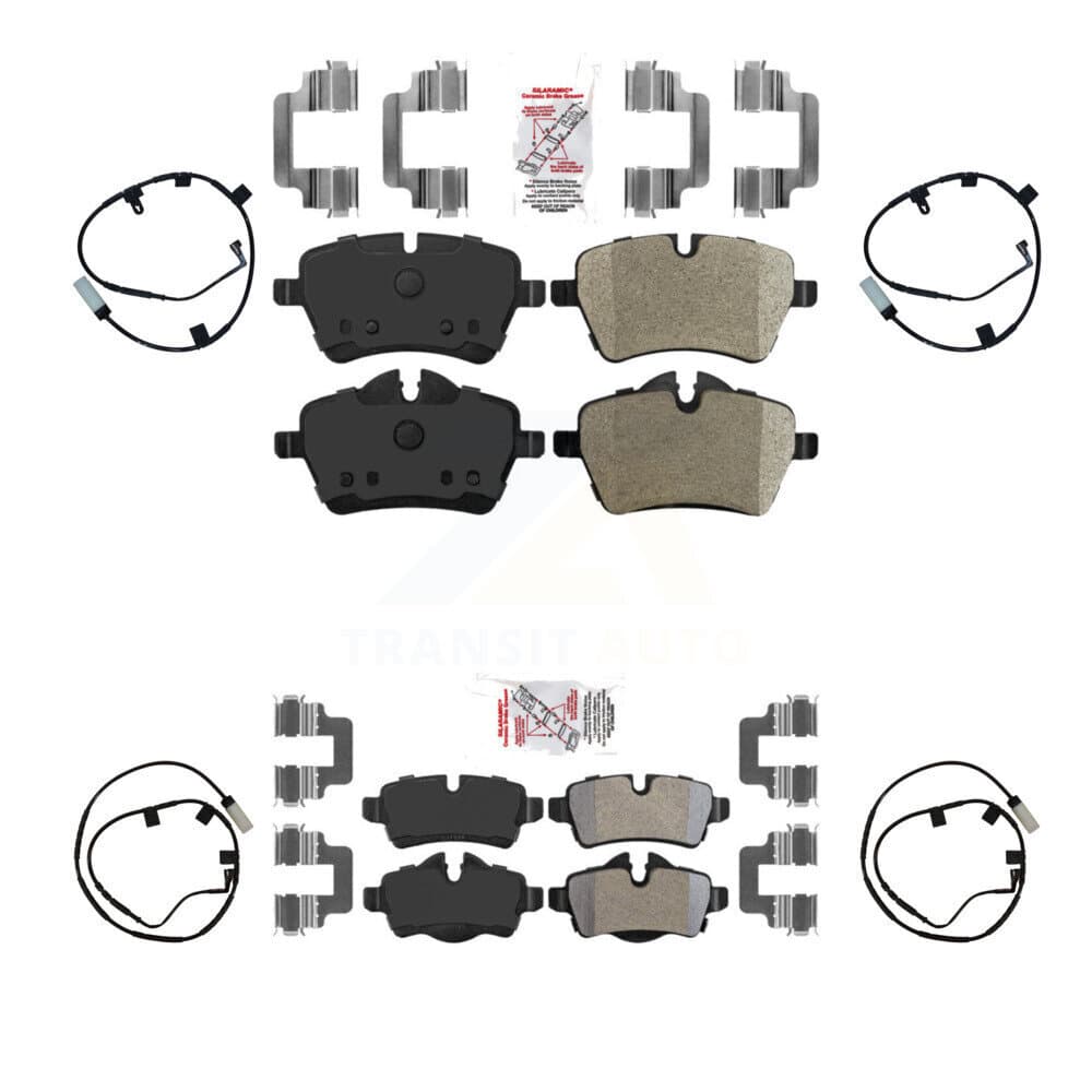 AmeriBRAKES - KNW-100203 - Front and Rear Disc Brake Pad Kits image 1