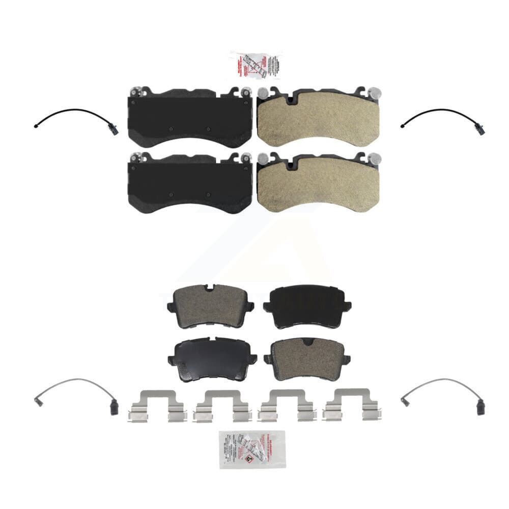 AmeriBRAKES - KNW-100208 - Front and Rear Disc Brake Pad Kits image 1