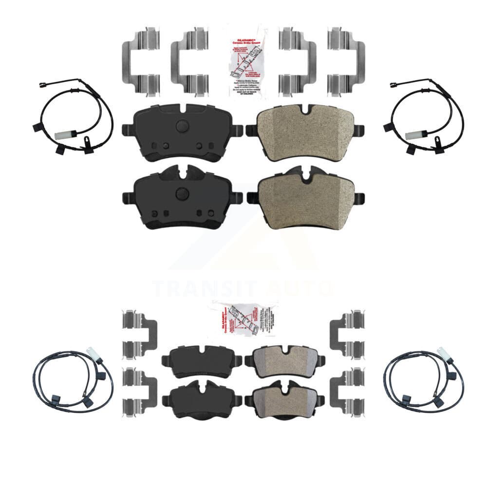 AmeriBRAKES - KNW-100212 - Front and Rear Disc Brake Pad Kits image 1