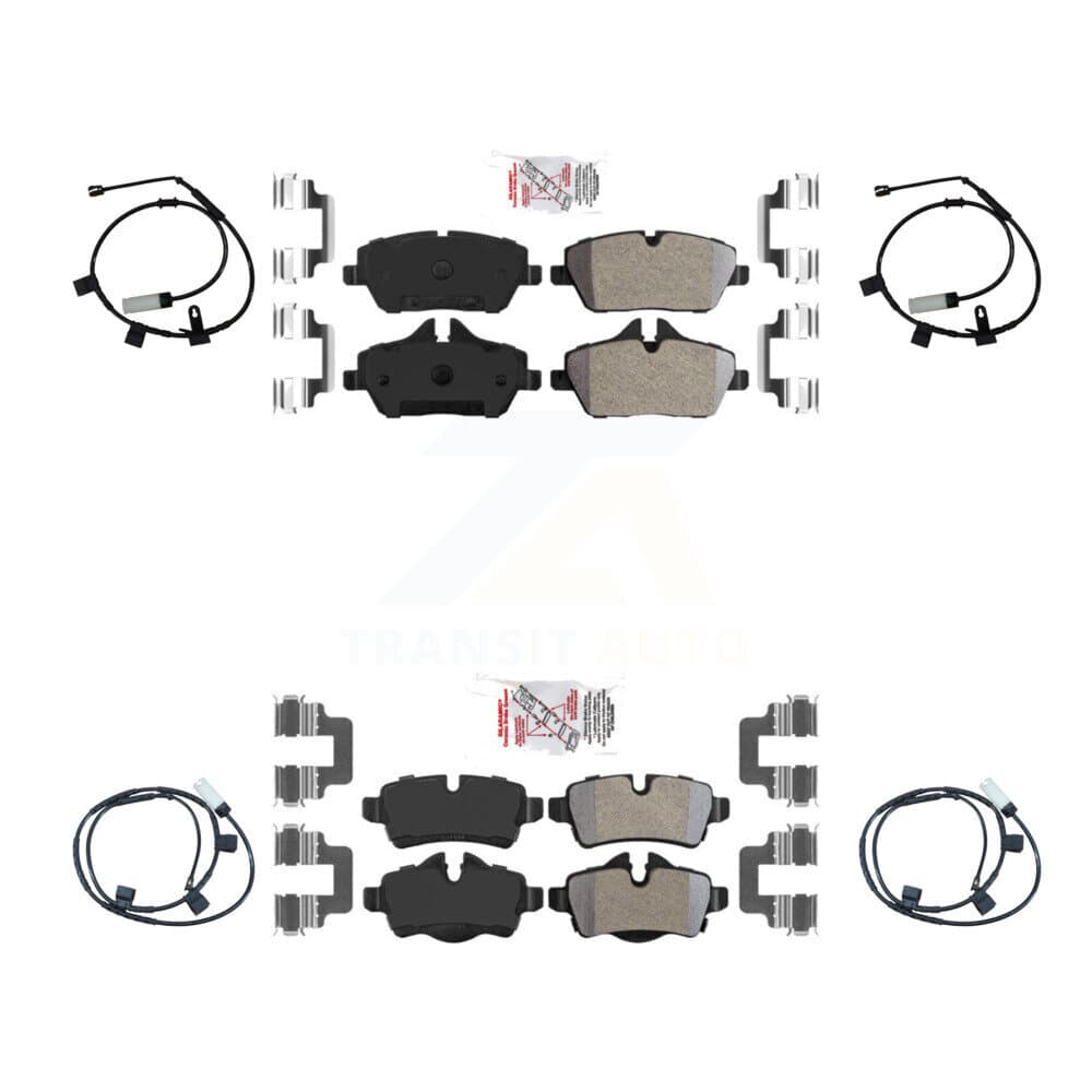AmeriBRAKES - KNW-100213 - Front and Rear Disc Brake Pad Kits image 1