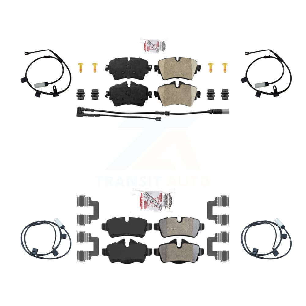 AmeriBRAKES - KNW-100214 - Front and Rear Disc Brake Pad Kits image 1