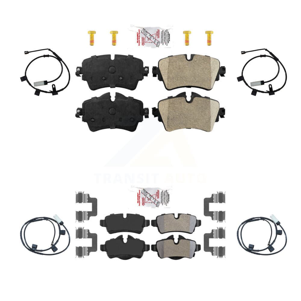 AmeriBRAKES - KNW-100215 - Front and Rear Disc Brake Pad Kits image 1