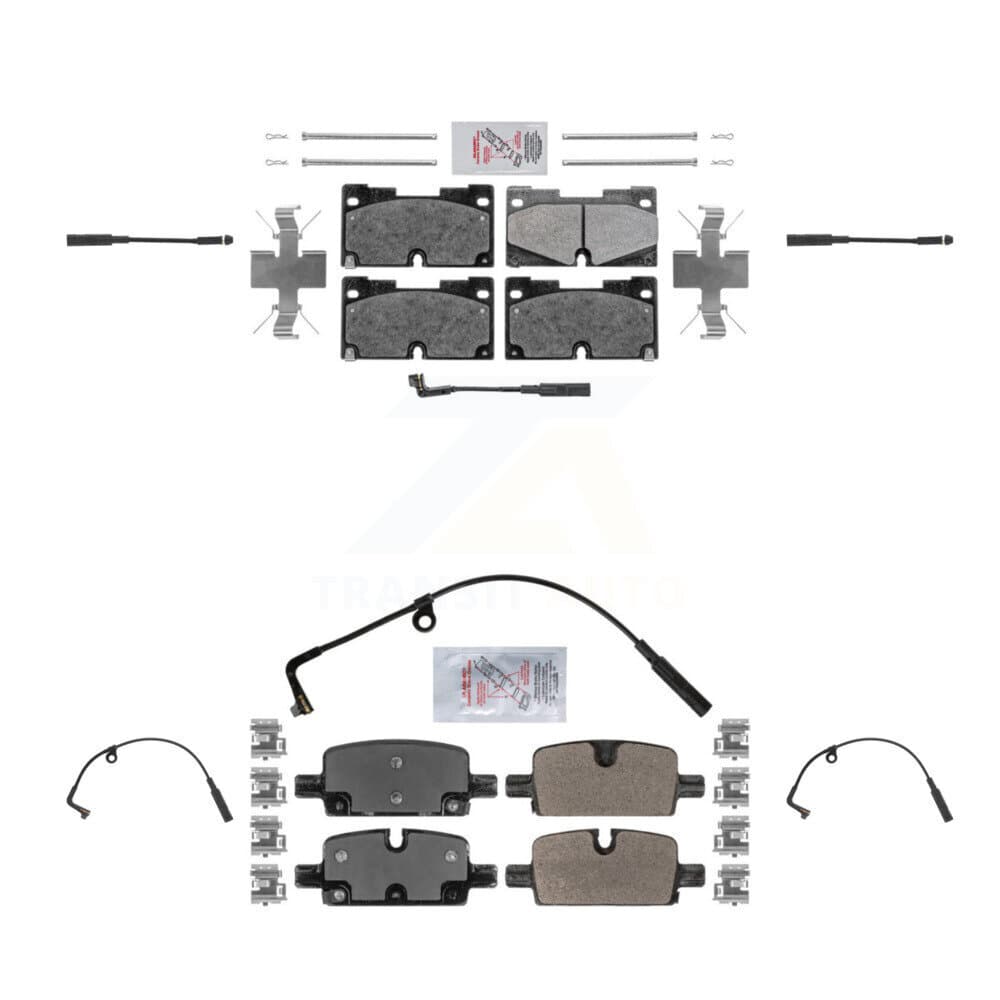AmeriBRAKES - KNW-100230 - Front and Rear Disc Brake Pad Kits image 1