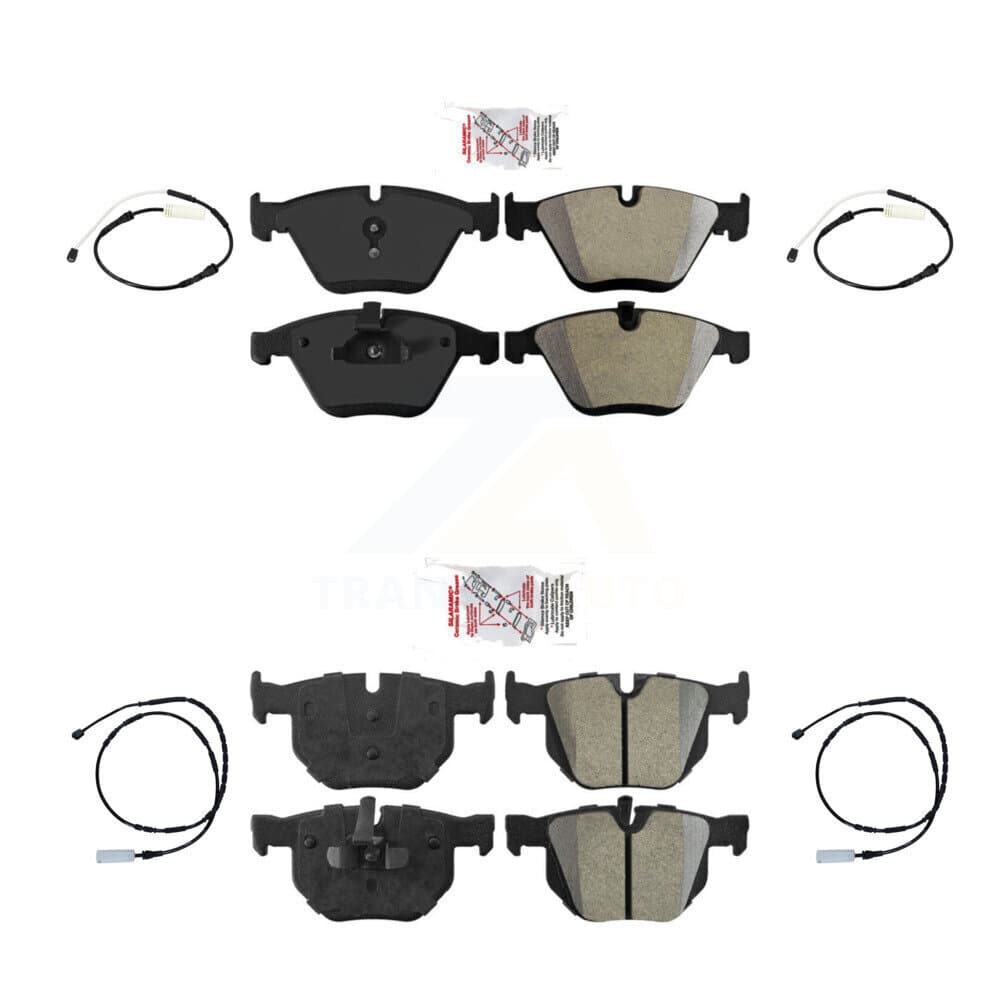 AmeriBRAKES - KNW-100260 - Front and Rear Disc Brake Pad Kits image 1
