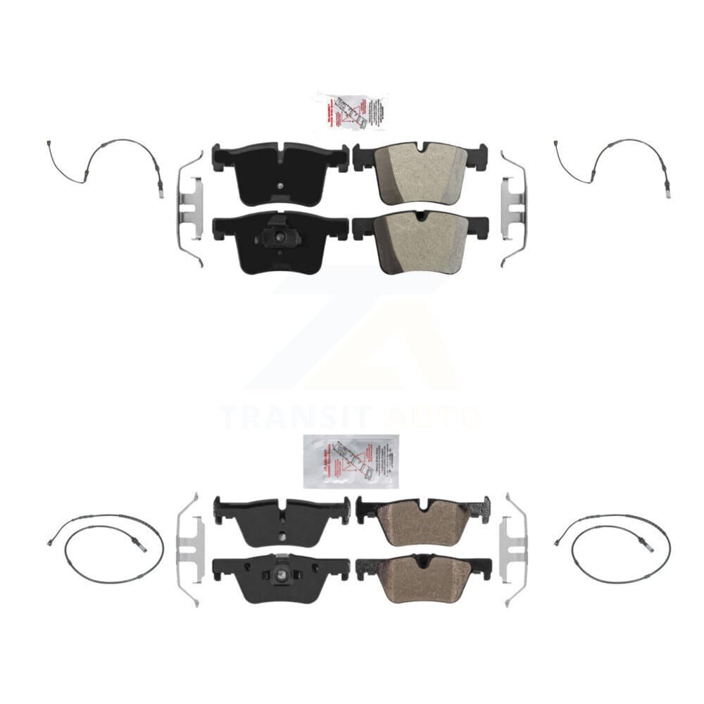 AmeriBRAKES - KNW-100262 - Front and Rear Disc Brake Pad Kits image 1