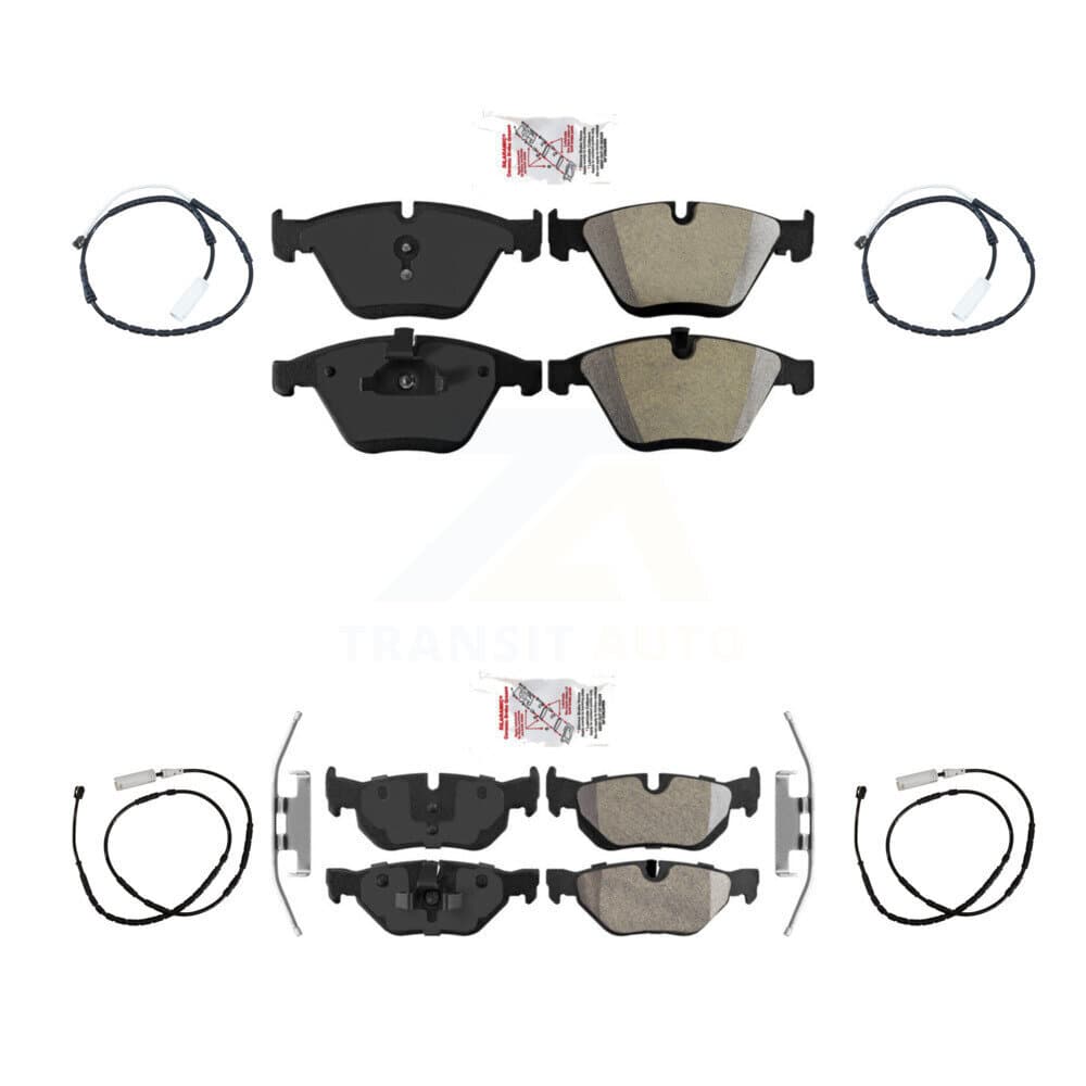 AmeriBRAKES - KNW-100273 - Front and Rear Disc Brake Pad Kits image 1