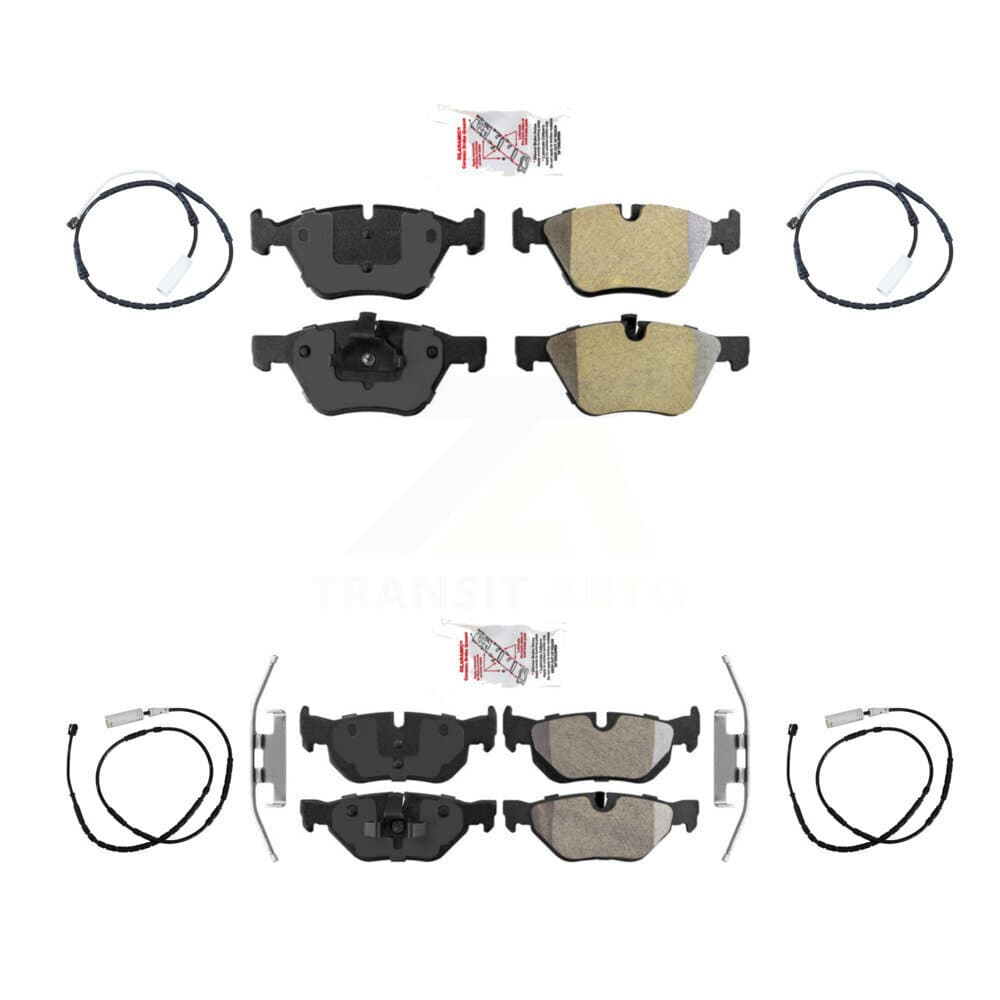 AmeriBRAKES - KNW-100274 - Front and Rear Disc Brake Pad Kits image 1
