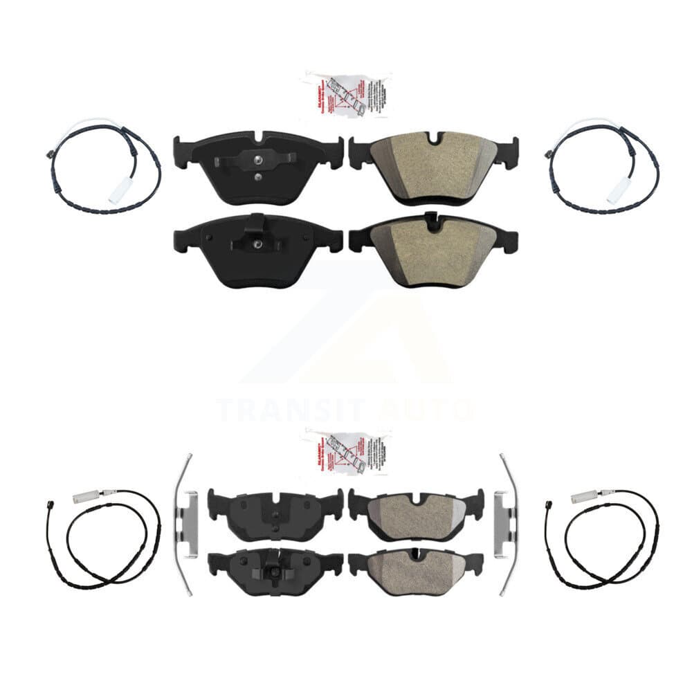 AmeriBRAKES - KNW-100278 - Front and Rear Disc Brake Pad Kits image 1
