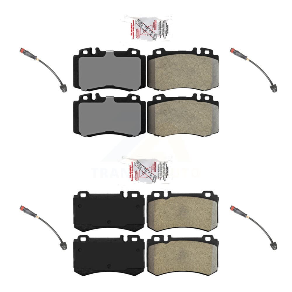 AmeriBRAKES - KNW-100283 - Front and Rear Disc Brake Pad Kits image 1