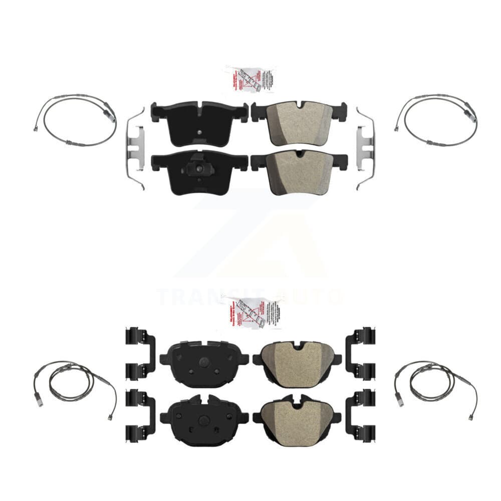 AmeriBRAKES - KNW-100288 - Front and Rear Disc Brake Pad Kits image 1