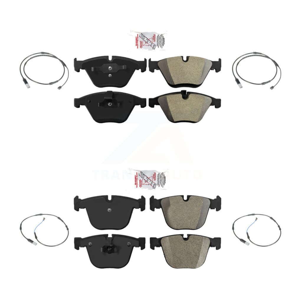 AmeriBRAKES - KNW-100292 - Front and Rear Disc Brake Pad Kits image 1