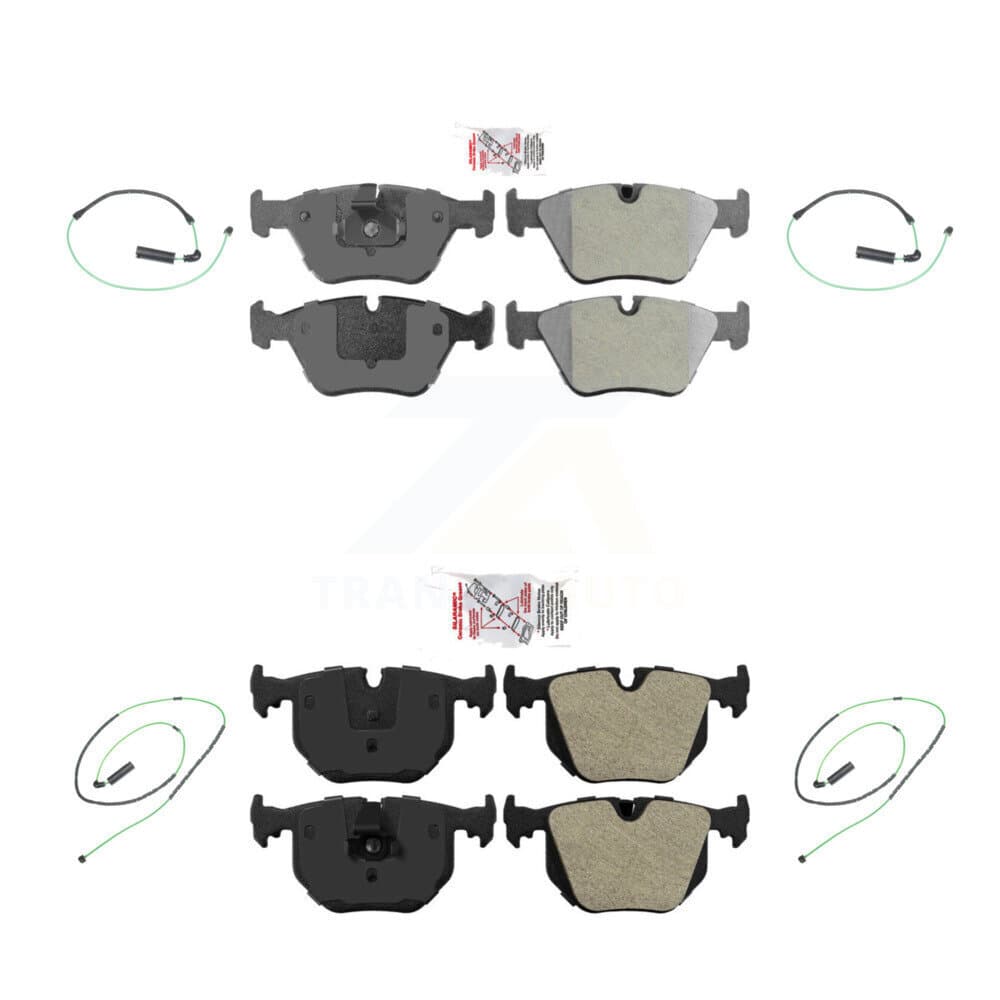 AmeriBRAKES - KNW-100293 - Front and Rear Disc Brake Pad Kits image 1