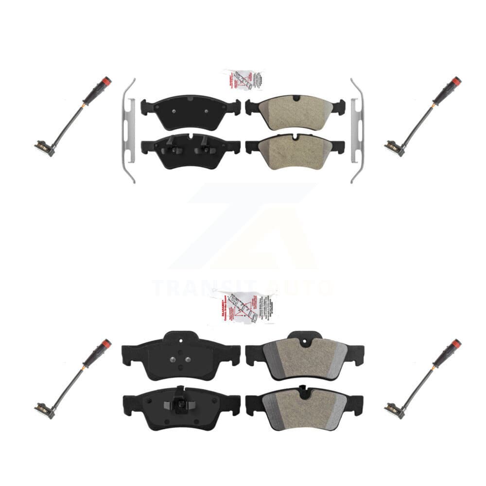 AmeriBRAKES - KNW-100300 - Front and Rear Disc Brake Pad Kits image 1