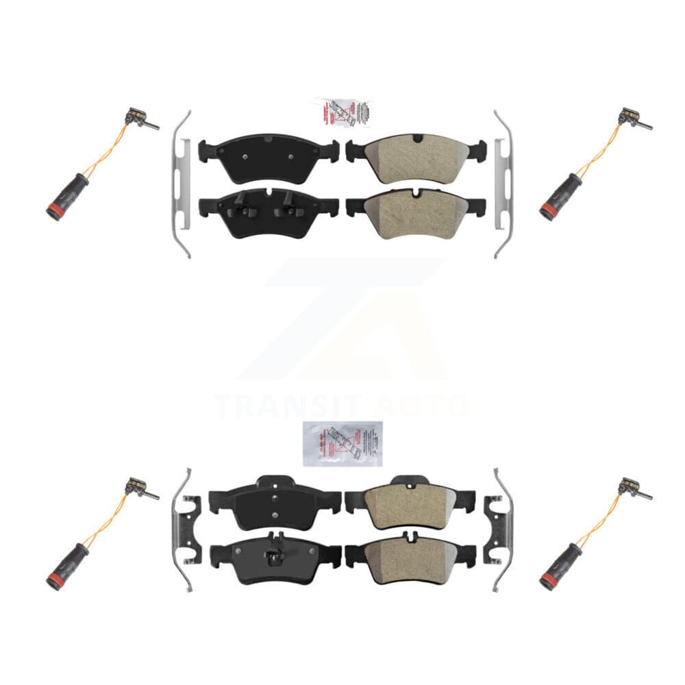 AmeriBRAKES - KNW-100339 - Front and Rear Disc Brake Pad Kits image 1