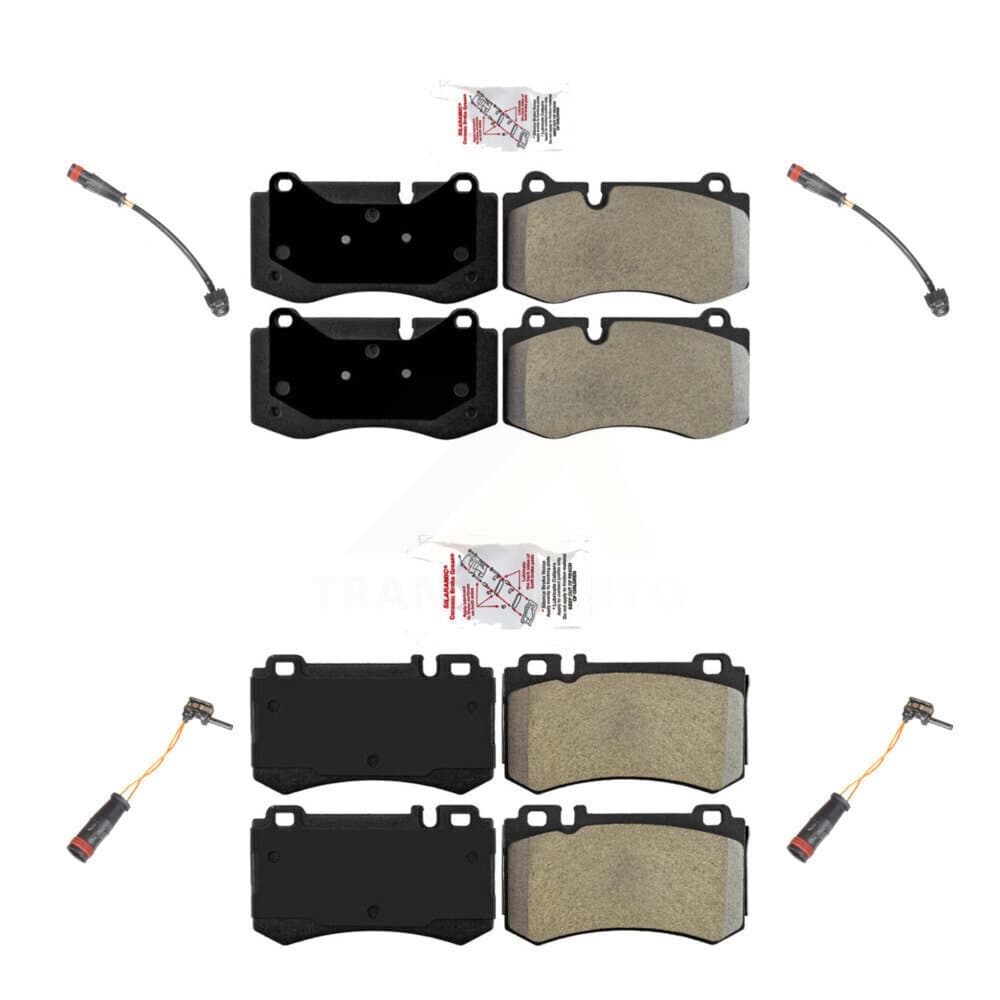 AmeriBRAKES - KNW-100342 - Front and Rear Disc Brake Pad Kits image 1