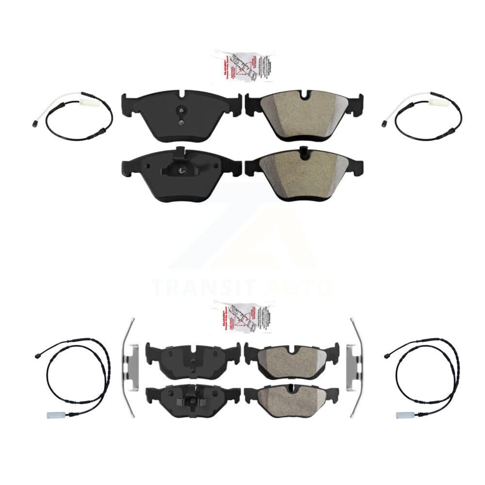AmeriBRAKES - KNW-100358 - Front and Rear Disc Brake Pad Kits image 1