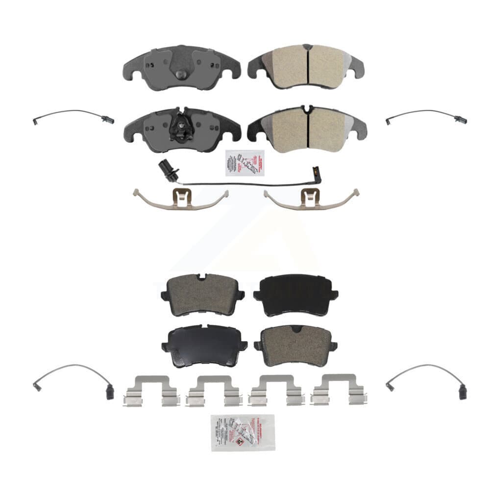 AmeriBRAKES - KNW-100368 - Front and Rear Disc Brake Pad Kits image 1