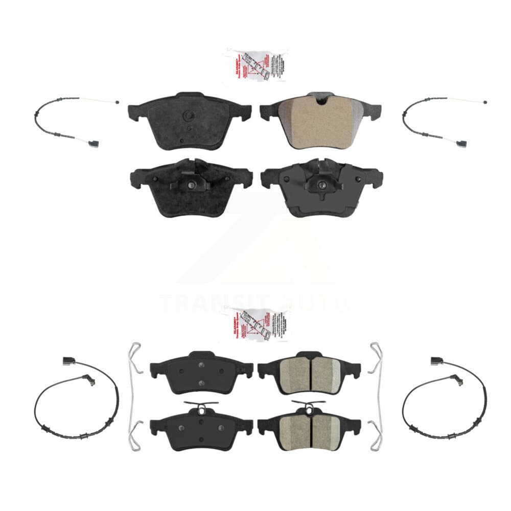 AmeriBRAKES - KNW-100388 - Front and Rear Disc Brake Pad Kits image 1