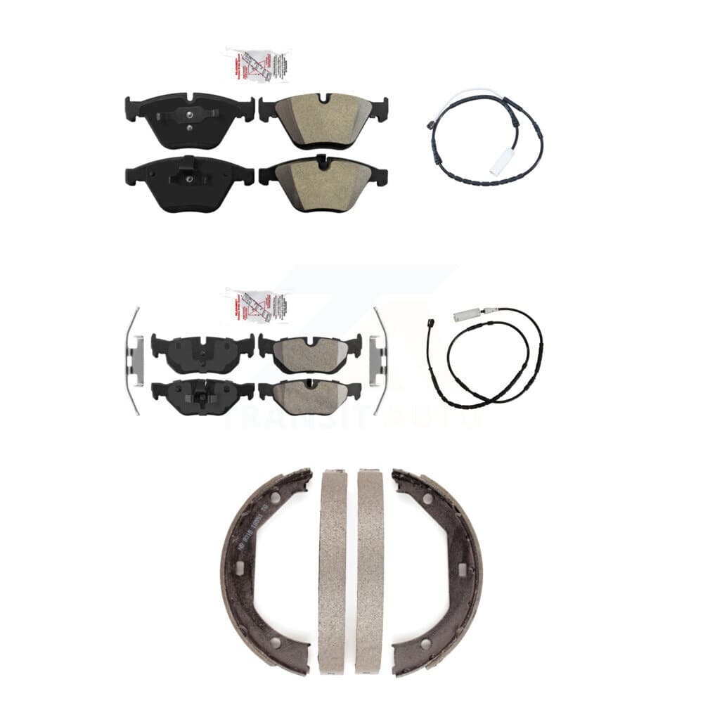 AmeriBRAKES - KNW-100399 - Front and Rear Disc Brake Pad Kits image 1