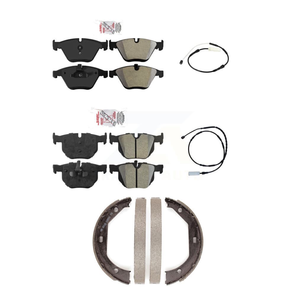 AmeriBRAKES - KNW-100402 - Front and Rear Disc Brake Pad Kits image 1