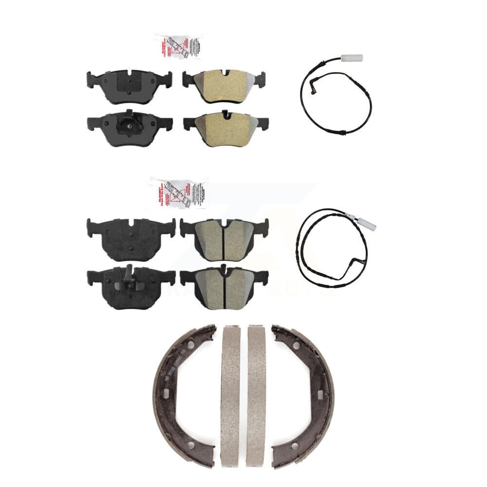 AmeriBRAKES - KNW-100403 - Front and Rear Disc Brake Pad Kits image 1