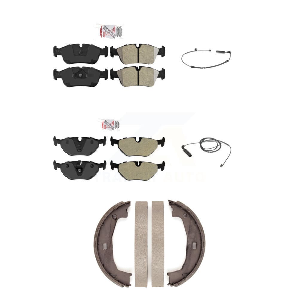 AmeriBRAKES - KNW-100414 - Front and Rear Disc Brake Pad Kits image 1