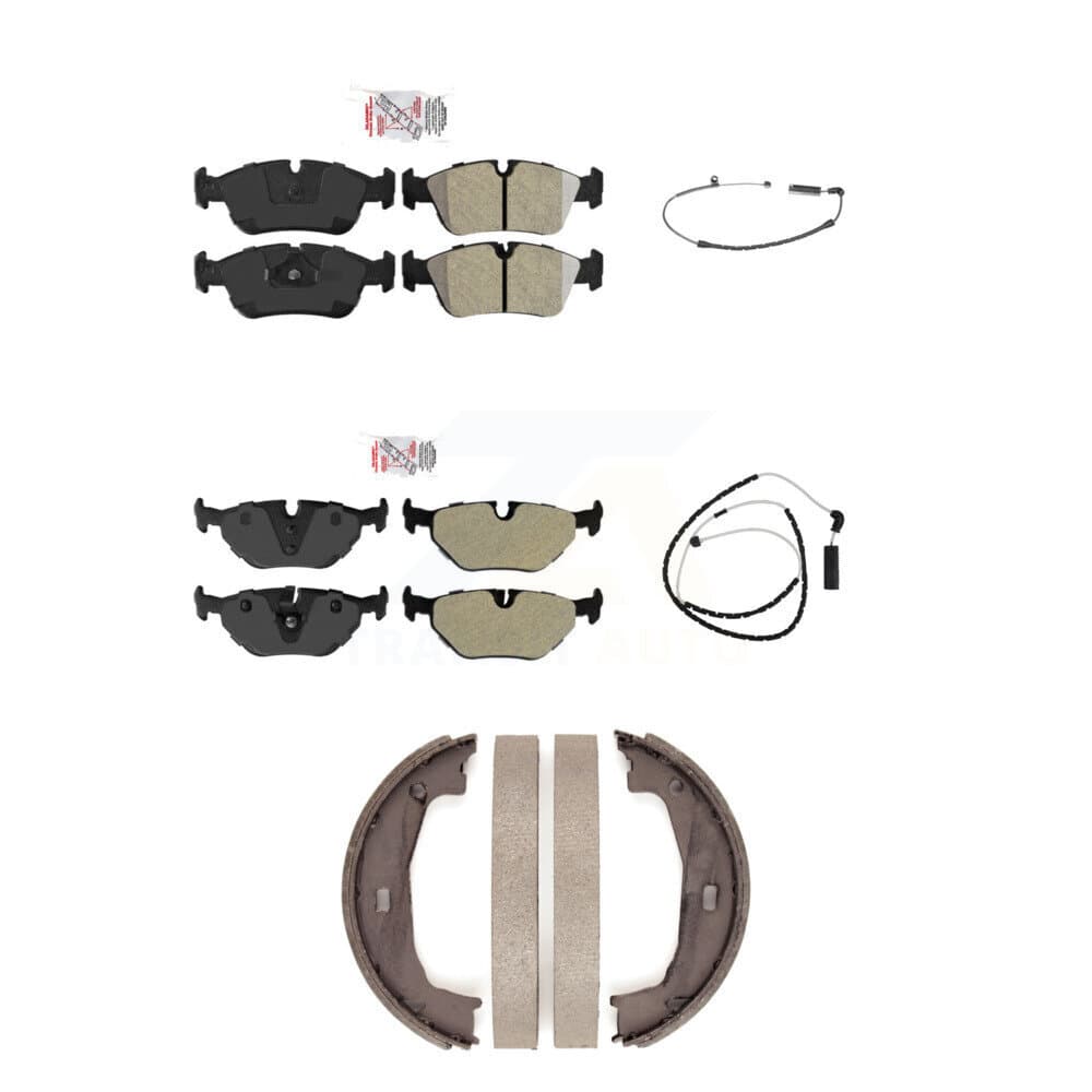 AmeriBRAKES - KNW-100415 - Front and Rear Disc Brake Pad Kits image 1