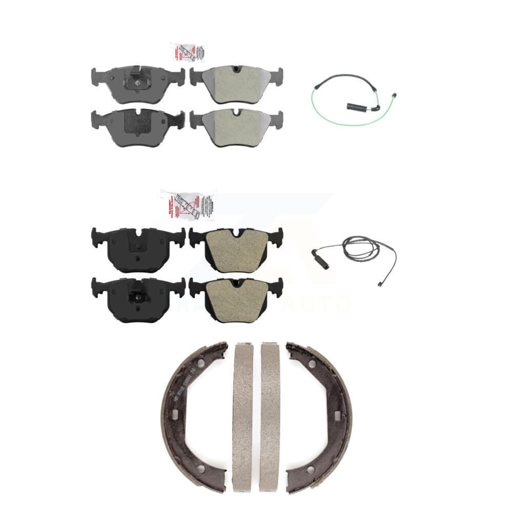 AmeriBRAKES - KNW-100430 - Front and Rear Disc Brake Pad Kits image 1
