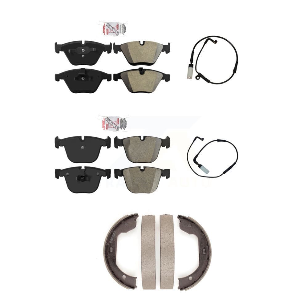 AmeriBRAKES - KNW-100440 - Front and Rear Disc Brake Pad Kits image 1