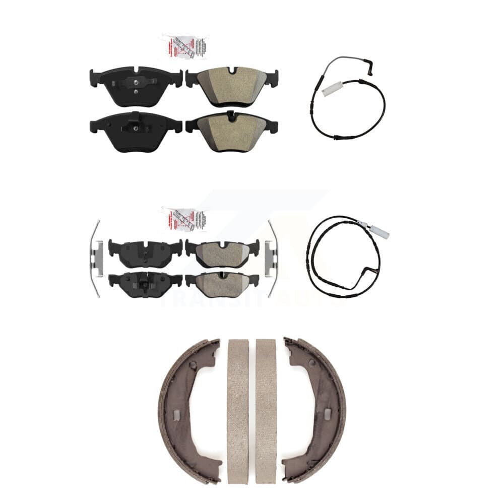 AmeriBRAKES - KNW-100445 - Front and Rear Disc Brake Pad Kits image 1