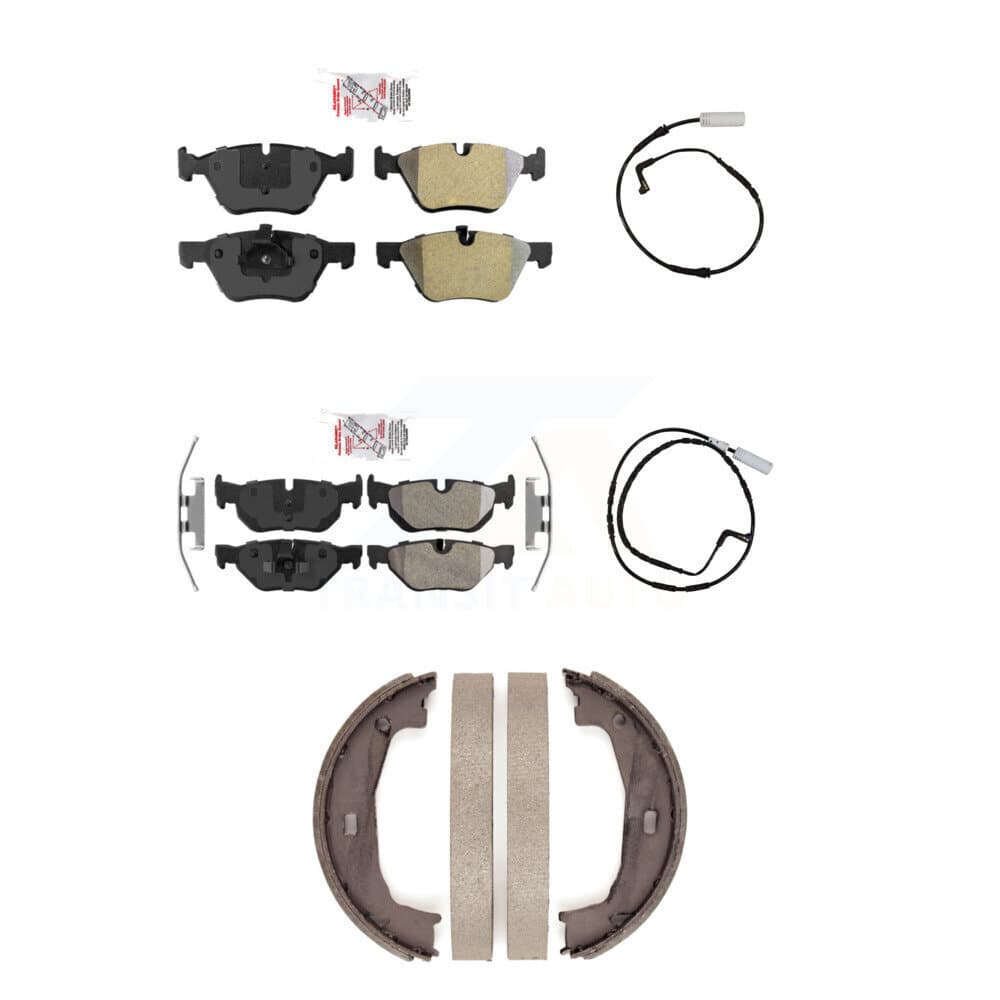 AmeriBRAKES - KNW-100449 - Front and Rear Disc Brake Pad Kits image 1