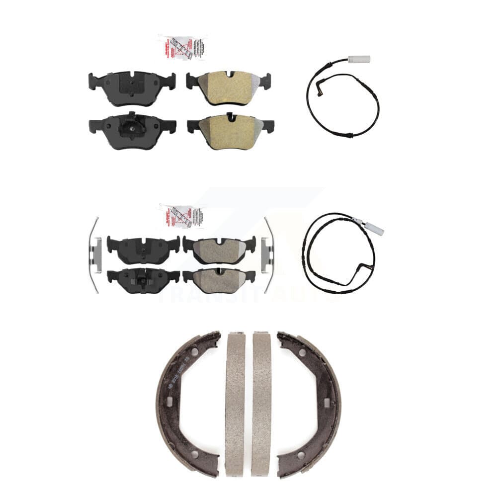 AmeriBRAKES - KNW-100453 - Front and Rear Disc Brake Pad Kits image 1