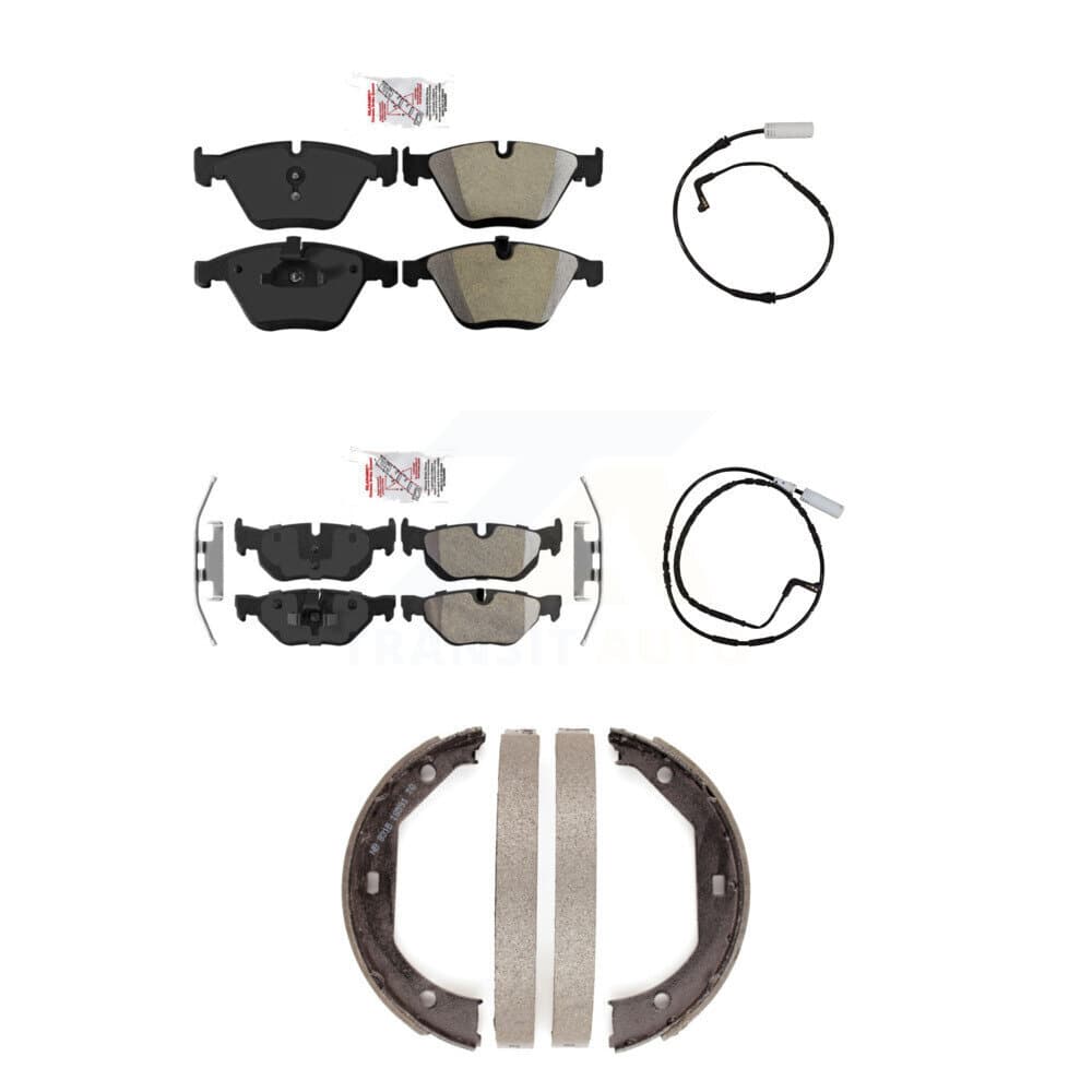 AmeriBRAKES - KNW-100454 - Front and Rear Disc Brake Pad Kits image 1