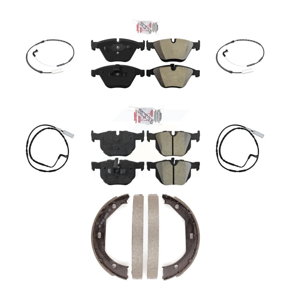 AmeriBRAKES - KNW-100466 - Front and Rear Disc Brake Pad Kits image 1