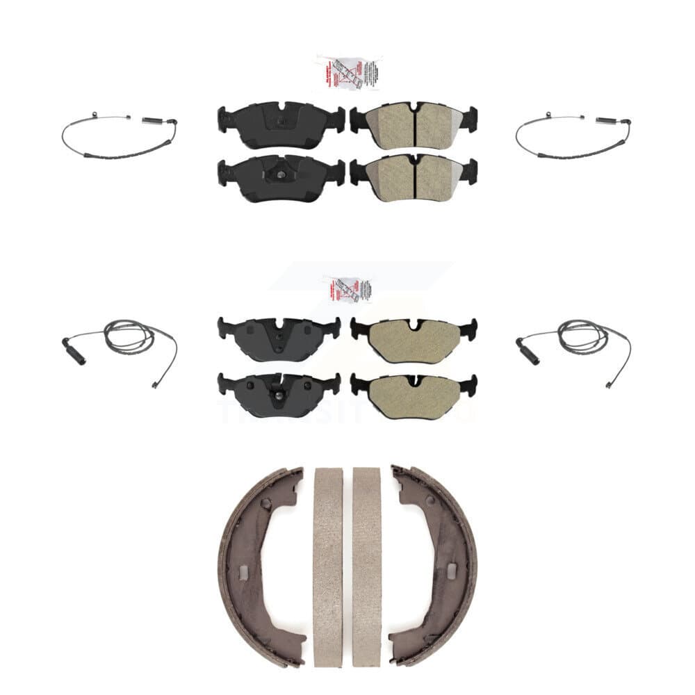 AmeriBRAKES - KNW-100475 - Front and Rear Disc Brake Pad Kits image 1