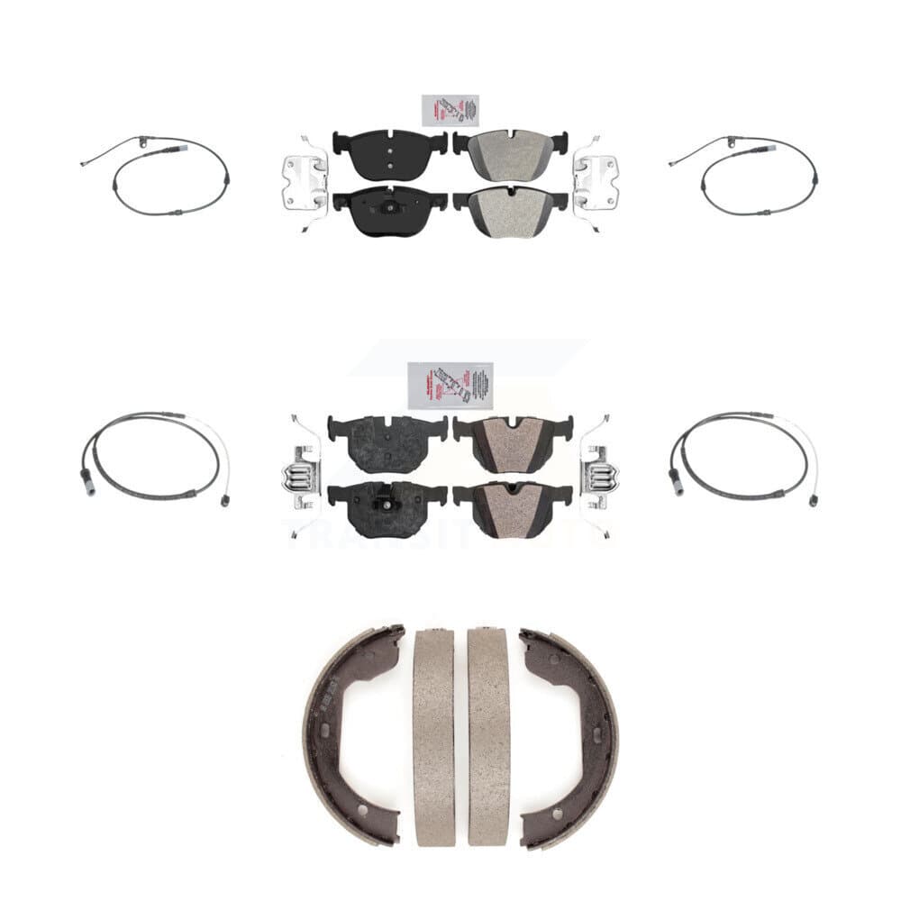 AmeriBRAKES - KNW-100479 - Front and Rear Disc Brake Pad Kits image 1