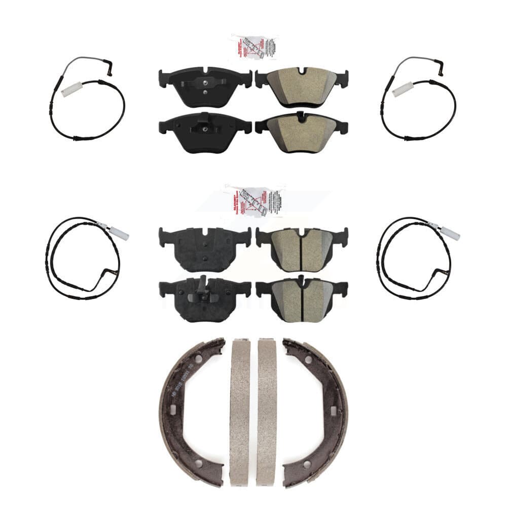 AmeriBRAKES - KNW-100503 - Front and Rear Disc Brake Pad Kits image 1